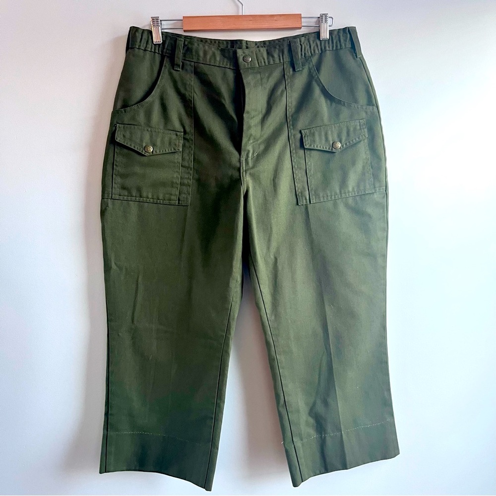 VINTAGE copped cargo pants, BOY SCOUTS OF AMERICA